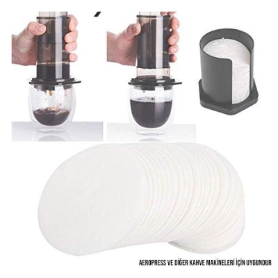 Aeropress Kahve Makinesi Filtre Kahve Kağıdı 350 Adet