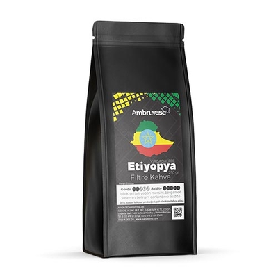 Ambruvase Etiyopya Yirgacheffe Filtre Kahve 250 Gr