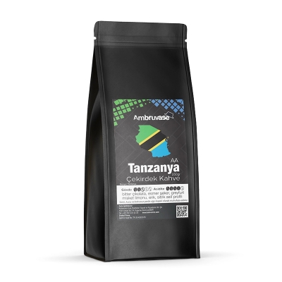Ambruvase Kavrulmuş Çekirdek Kahve Tanzanya 250 Gr
