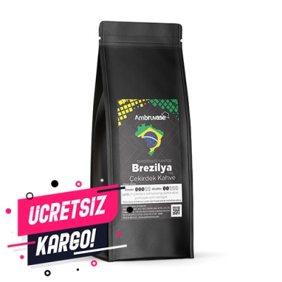 Ambruvase Kavrulmuş Çekirdek Kahve Brezilya Euro Dulce Santos 1 Kg