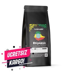Ambruvase Kavrulmuş Çekirdek Kahve Etiyopya Yirgacheffe 250 Gr - Thumbnail