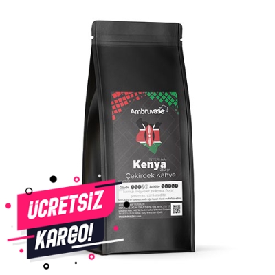 Ambruvase Kavrulmuş Çekirdek Kahve Kenya 250 Gr