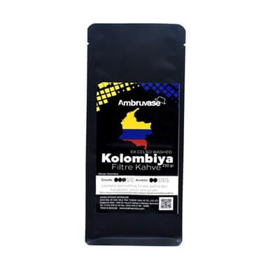 Ambruvase Kolombiya Excelso Washed Filtre Kahve 250 Gr
