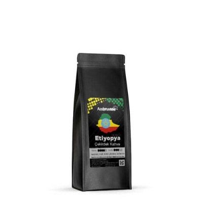Ambruvase Kavrulmuş Çekirdek Kahve Etiyopya Sidamo 250 Gr