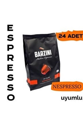 Barzini Espresso-Nespresso Kapsül Kahve 24'lü