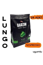 Barzini Lungo Nespresso Uyumlu Kapsül Kahve 24'Lü - Thumbnail