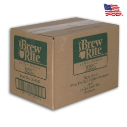 Brew Rite - Brew Rite 330/110 Filtre Kahve Kağıdı 500 Adet B5