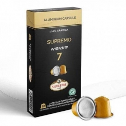Cafe Silvestre Supremo RF Nespresso Uyumlu Kapsül Kahve 10'Lu - Thumbnail
