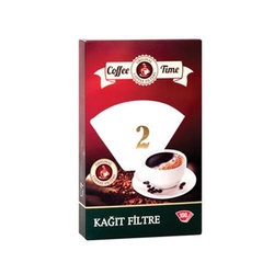Coffee Time - Filtre Kahve Kağıdı 2 Numara 100 Adet