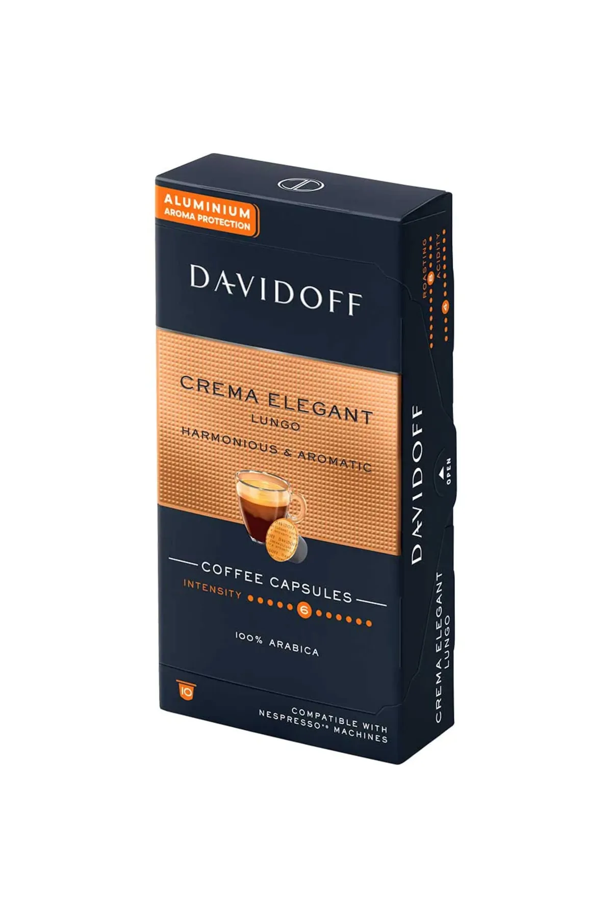 Davidoff Crema Elegant Lungo Kapsül Kahve 10 'Lu - Thumbnail