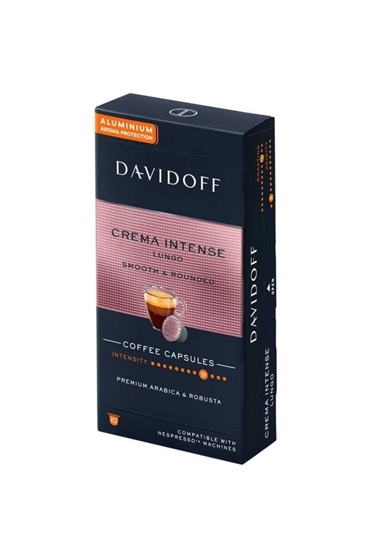 Davidoff - Davidoff Crema Intense Lungo Kapsül Kahve 10'lu