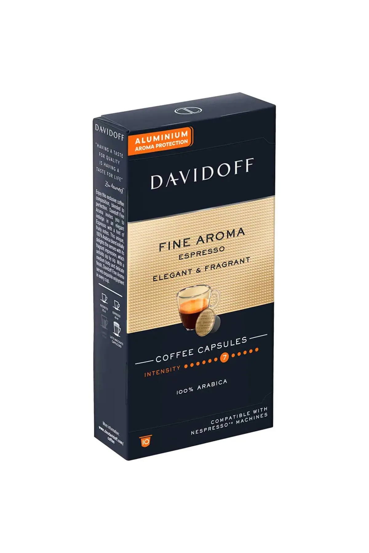 Davidoff Fine Aroma Espresso Kapsül Kahve 10'lu - Thumbnail
