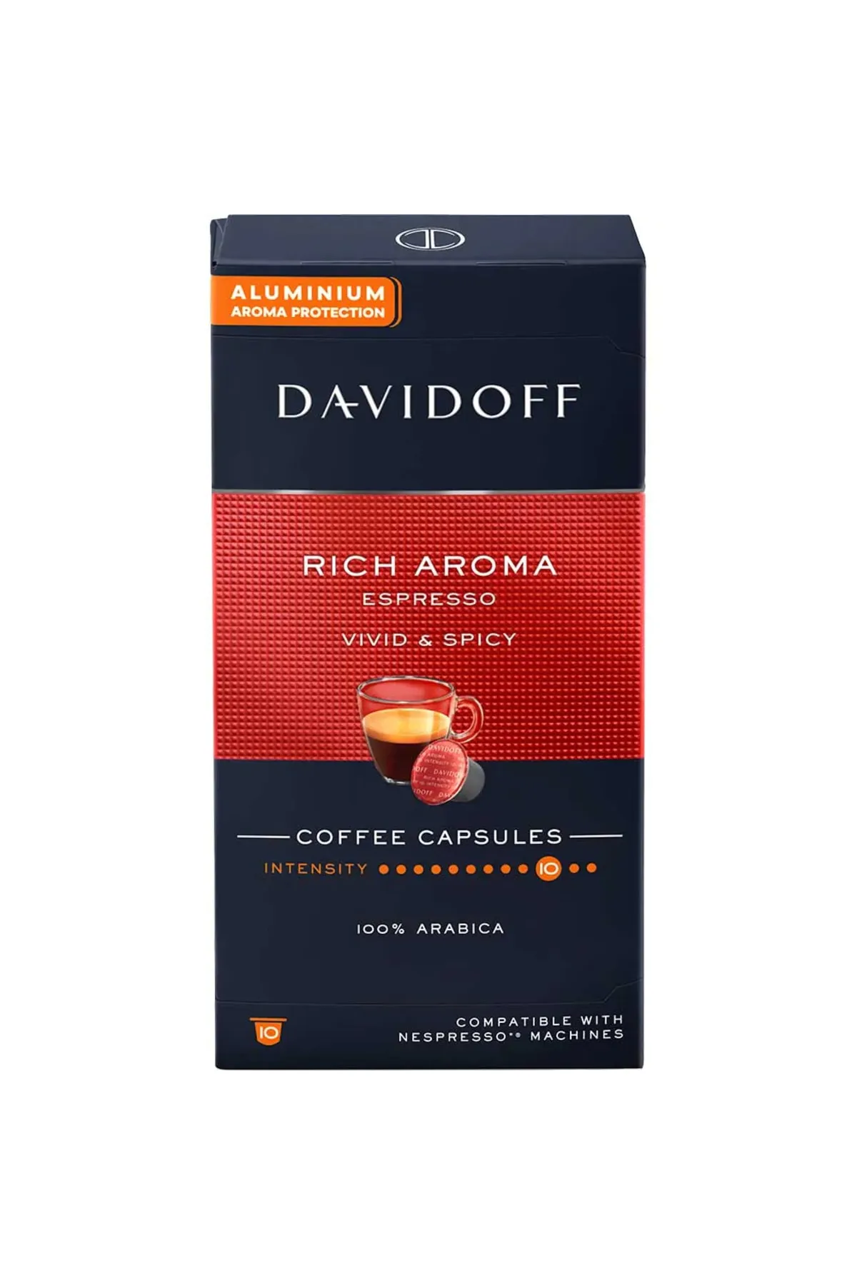 Davidoff - Davidoff Rich Aroma Espresso Kapsül Kahve 10'lu