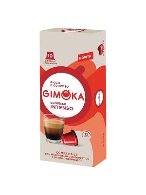 Gimoka Intenso Nespresso® Uyumlu Kapsül Kahve 10 Lu