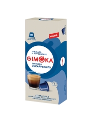 Gimoka - Gimoka Soave Decaffeinato Nespresso®* Uyumlu Kapsül Kahve 10 Lu