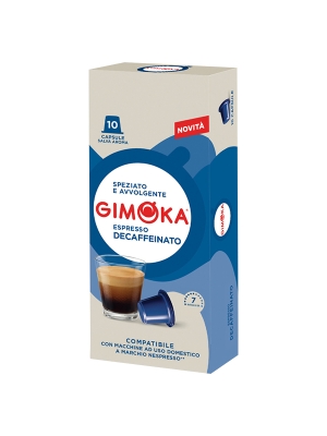 Gimoka Soave Decaffeinato Nespresso®* Uyumlu Kapsül Kahve 10 Lu