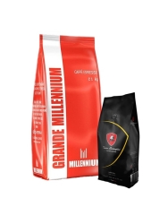 Cafe Ambruvase - Grande Espresso Milennium Çekirdek Kahve 1 Kg+ Lamborghini Filtre Kahve 192 Gr