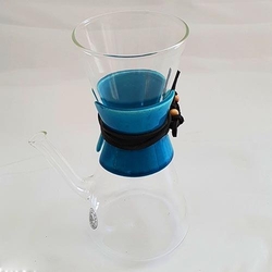 Kahveciniz - Kahveciniz Chemex 3 Cup Mavi Kahve Demleme Ekipmanı