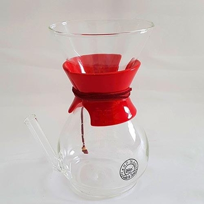 Kahveciniz Chemex 6 Cup Kırmızı Kahve Demleme Ekipmanı