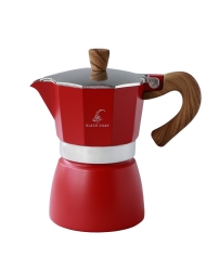 Kahveciniz - Kahveciniz Kırmızı Moka Pot 3 Cup