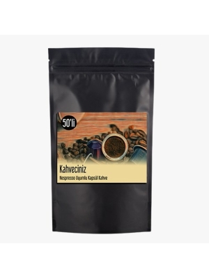 Lungo Nespresso Uyumlu Kapsül Kahve 50 Adet