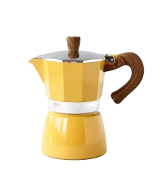 Kahveciniz - Kahveciniz Sarı Moka Pot 3 Cup