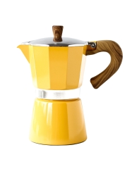 Kahveciniz - Kahveciniz Sarı Moka Pot 6 Cup
