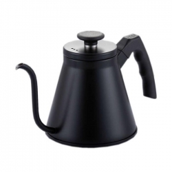 Kahveciniz Barista Kettle-Slim Fit Siyah 800 ML (BKS-08) - Thumbnail