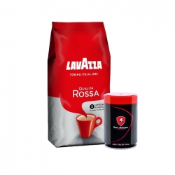 Lavazza - Lavazza Qualita Rossa 1 Kg & T.Lamborghini 250 Gr Espresso Çekirdek Kahve Hediyeli