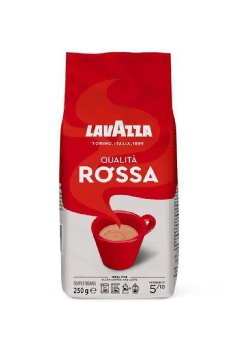 Lavazza - Lavazza Qualıta Rossa Çekirdek Kahve 250 Gr