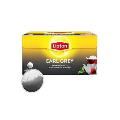 Lipton Earl Grey Demlik Poşet Çay 100 Lü