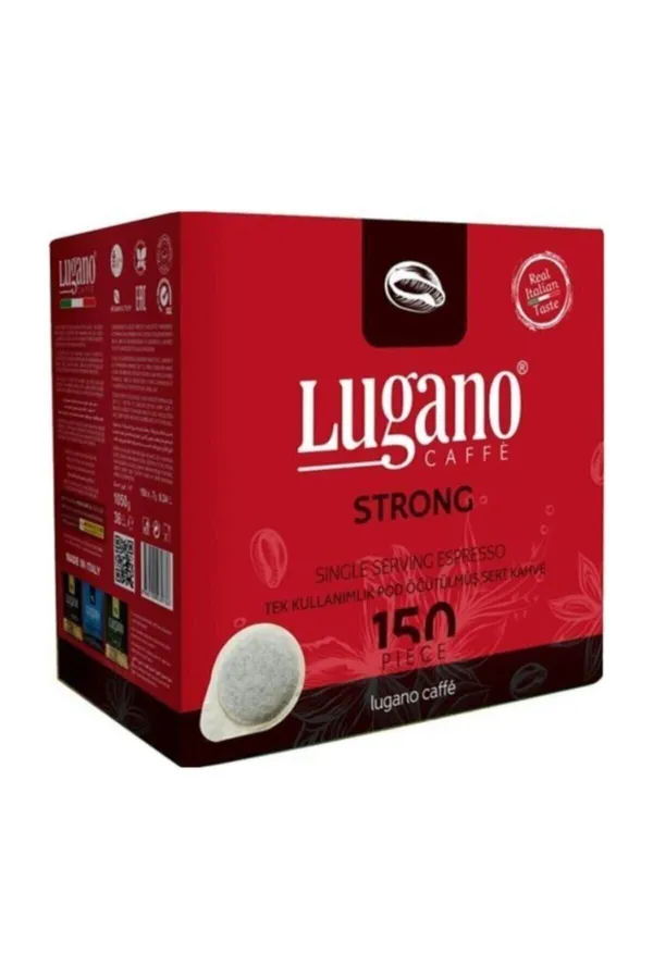 LUGANO - Lugano Caffe Strong Kapsül Kahve 150*7 Gr