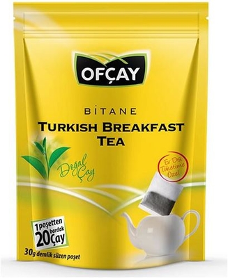 Ofçay Bitane Türkish Breakfast Tea 30 Adet 30 Gr