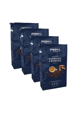 Peppo's Espresso Cremoso Filtre Kahve 250 Gr*4 Adet