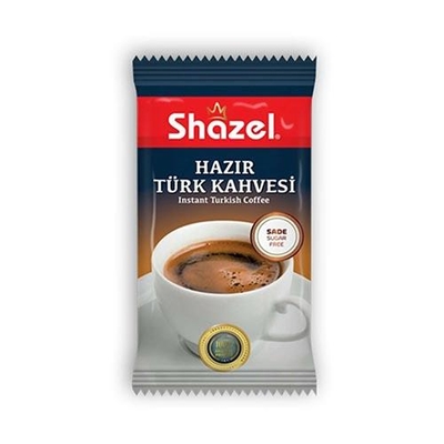 Shazel Hazır Türk Kahvesi Eko Kutu 40 Adet Bardaklı-Sade