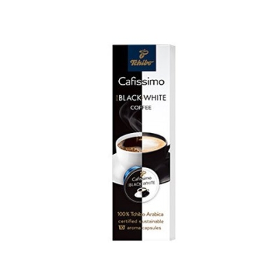 Tchibo Cafissimo Black White Coffee Kapsül Kahve 10'Lu