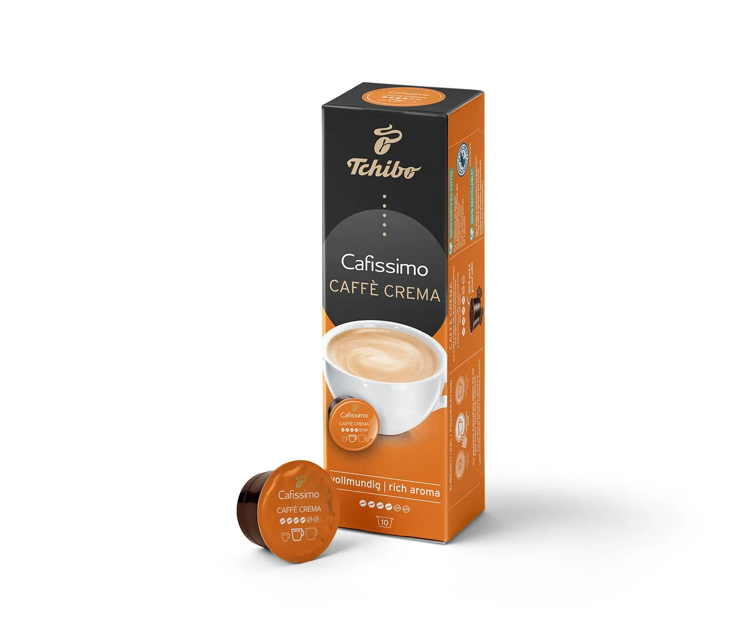 Tchibo Cafissimo Caffe Rich Aroma Kapsül Kahve 10'Lu