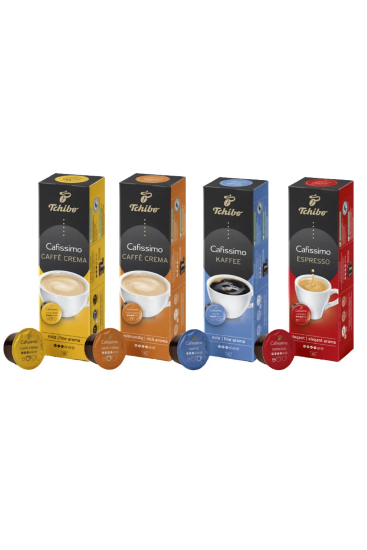 Tchibo - Tchibo Cafissimo Kapsül Kahve 4x10 Paket